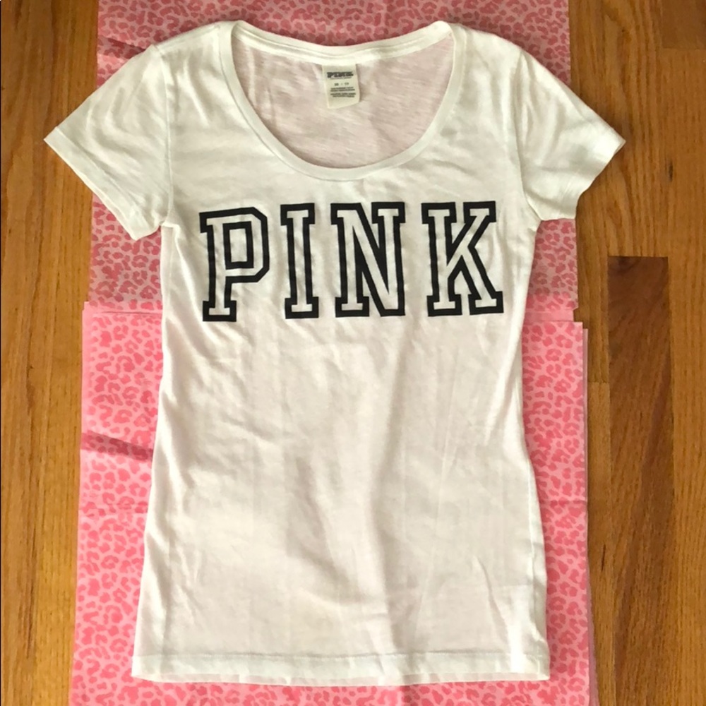 Victoria’s Secret pink shirt